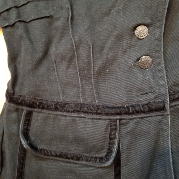 Red Balls on Fire Denim Blazer - Picture 4 of 6